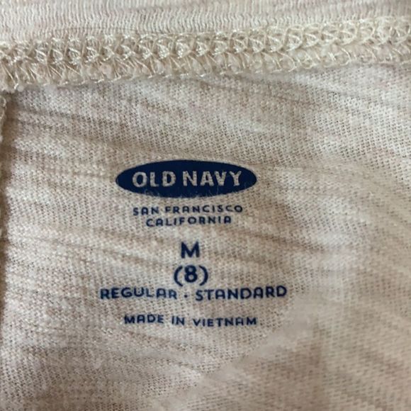 SzM 8 Old Navy 3/4 Sleeve Happy Thoughts Top - Picture 6 of 6